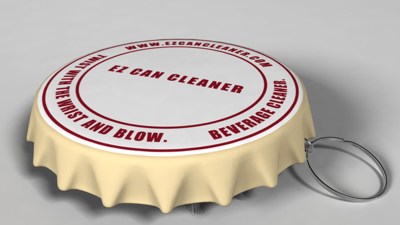 EZ can cleaner keychain option